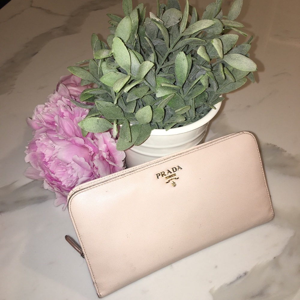 Prada Beige Wallet